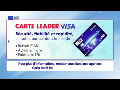 Carte VISA Leader de Coris Bank International Côte d'Ivoire