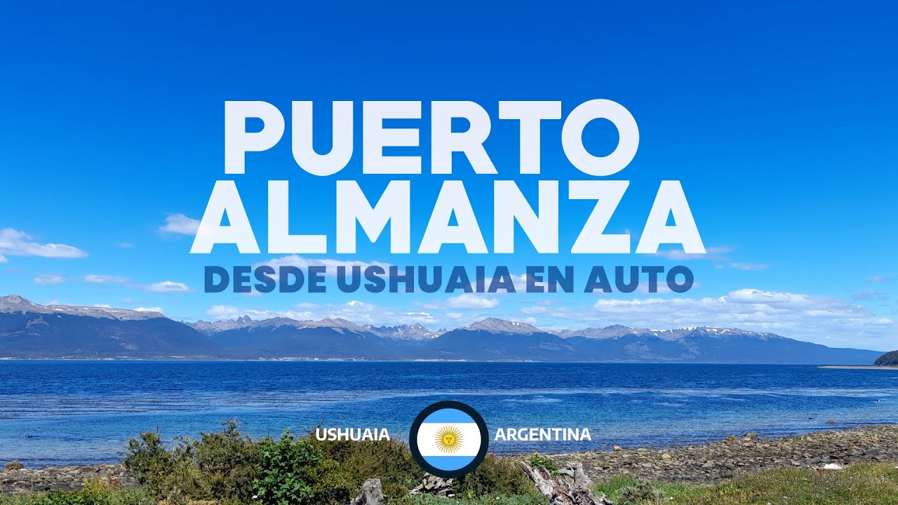 Puerto Almanza desde Ushuaia 🇦🇷 // 4k Tierra del Fuego #patagonia #endoftheworld #ushuaia