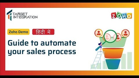 Zoho CRM Demo (Hindi) - A Complete Guide to Automate your Sales Process