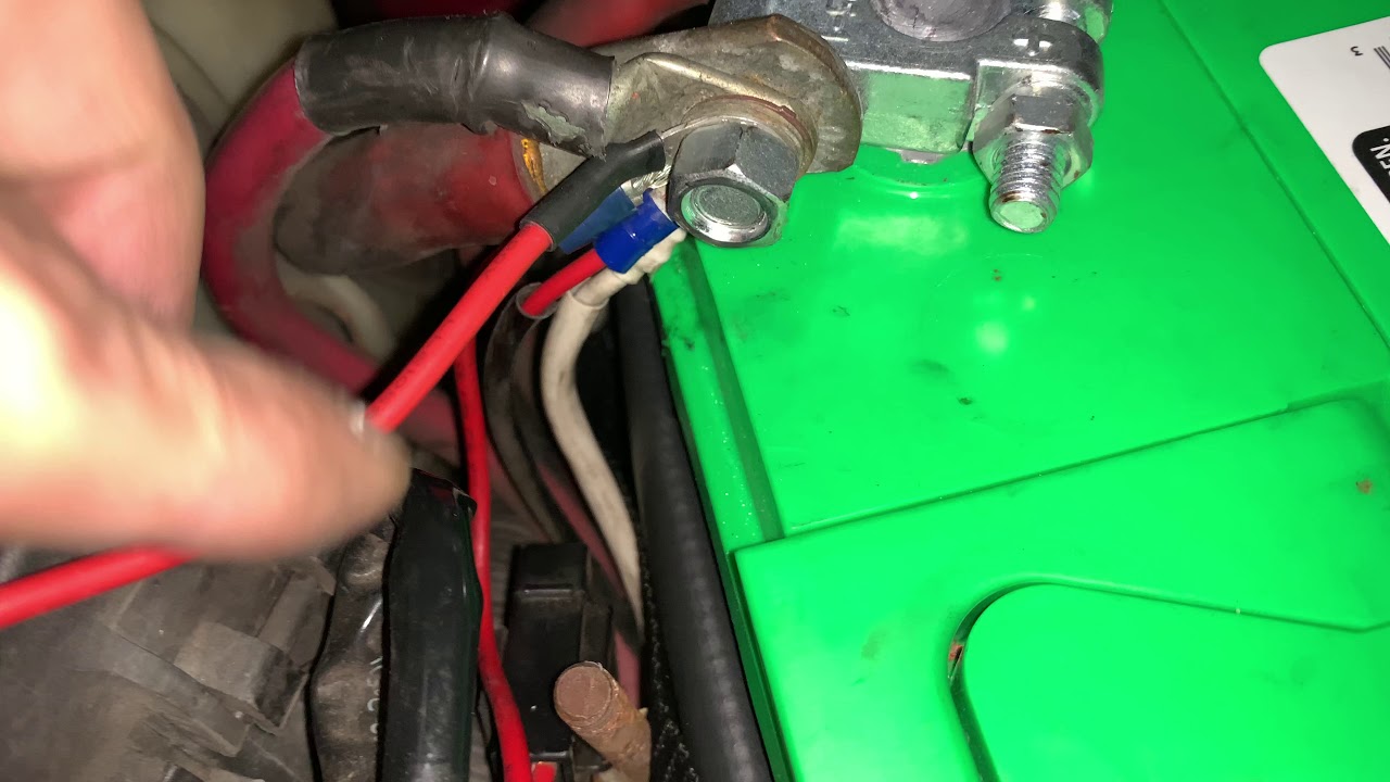 1994 Jeep Cherokee Electric fan Override switch harness from