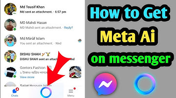 How to Get Meta AI Chat On Messenger 2025 | Enable Meta AI On Facebook Messenger | Messenger Meta AI