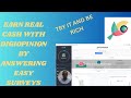 Earn real cash by answering surveys on Digiopinion.