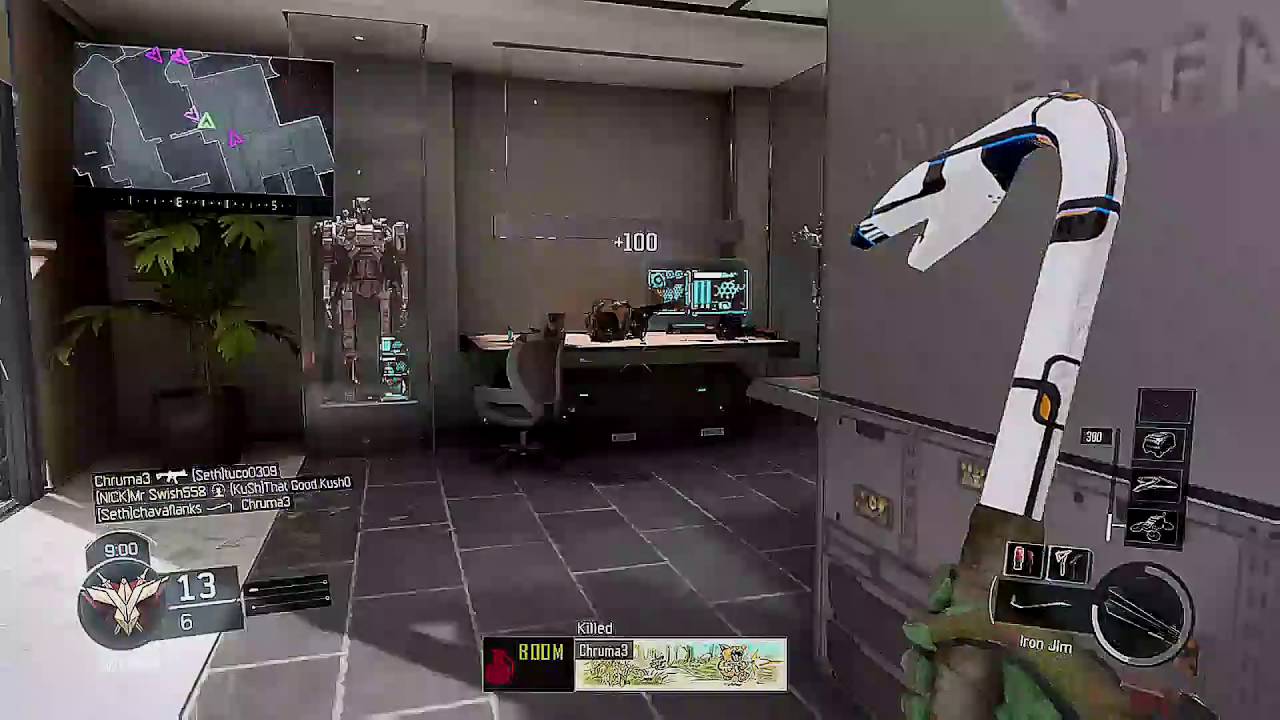 Crowbar Fury Kill in Bo3