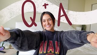 Q+A: taking risks, biggest fears, body image struggles, making friends in real life, and more!