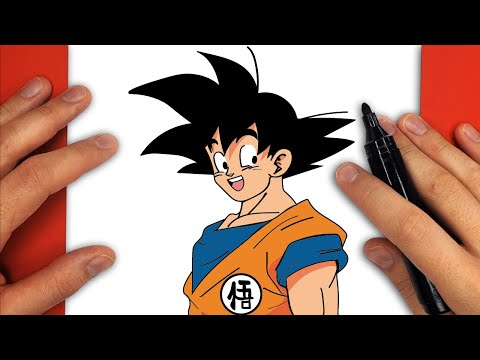 aprender_a_desenhar - Que nota esse Goku merece ❓🤔 Não se esqueça de  compartilha, marcar seus amigos(as) e salvar o post para tentar desenhar  depois ✍👥📩❤ . Goku 😍 . Dragon Ball ❤ .