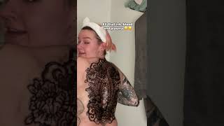 Come get a full back tattoo with me