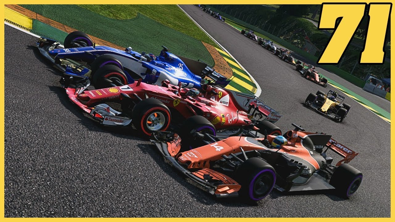 A FUN RUN TO THE FRONT |12/20| F1 2017 Sauber Career Mode S4. Episode 71