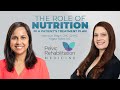 The Role Nutrition Has in a Patient's Treatment Plan | Pelvic Rehabilitation Medicine