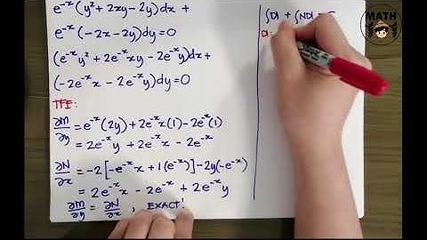 Differential Equations | Determination of Integrating Factor (Part 2/2)