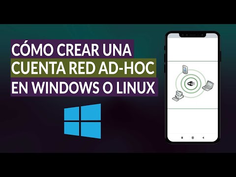 Cómo Crear una Red AD-HOC en Windows o Linux - Guía paso a paso