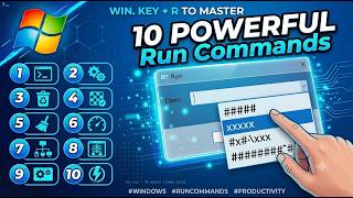 Top 10 Windows Run Commands for Productivity