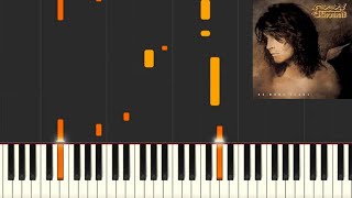 Video thumbnail of "Ozzy Osbourne - Mama I'm Coming Home - Piano tutorial (Synthesia)"