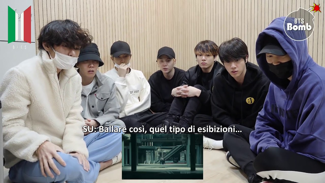 [SUB ITA] 200119 BANGTAN BOMB - BTS 'Black Swan' Art Film Reaction - BTS (방탄소년단)