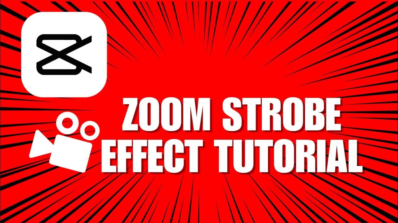 How To Zoom Strobe Effect Tutorial On CapCut PC YouTube