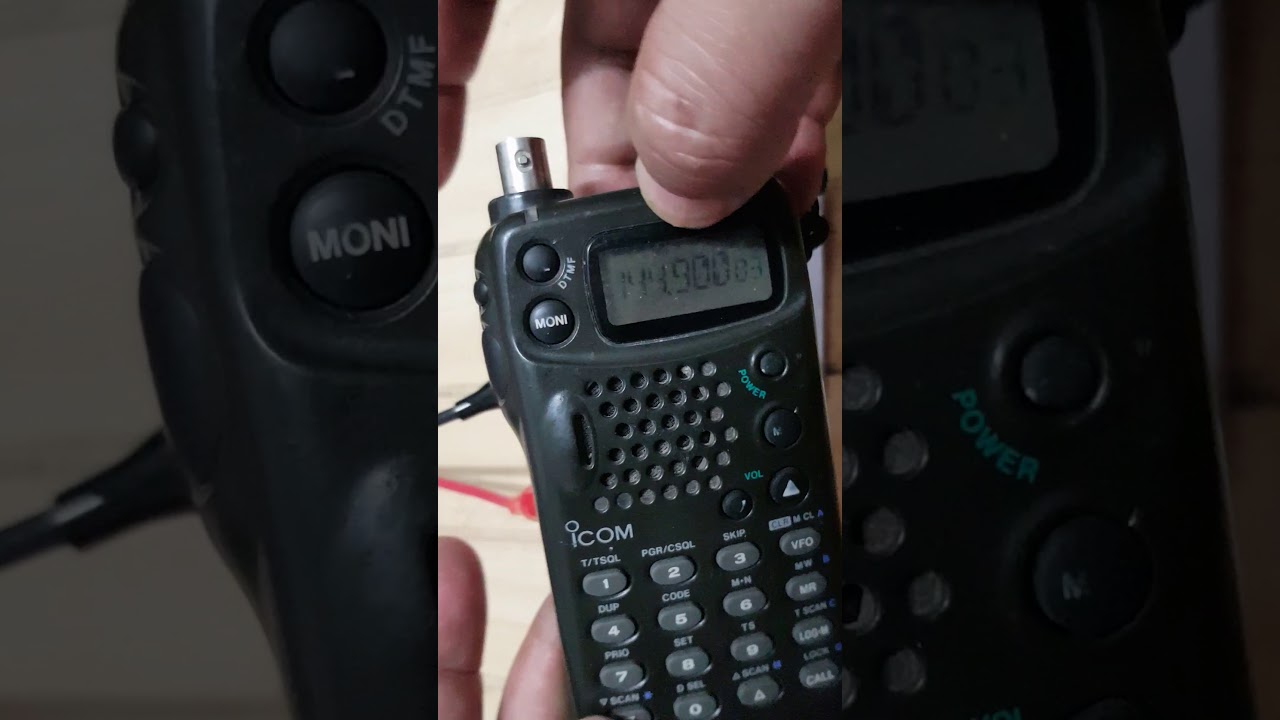 วิธีปิดรีพีทเตอรื Icom IC T22A