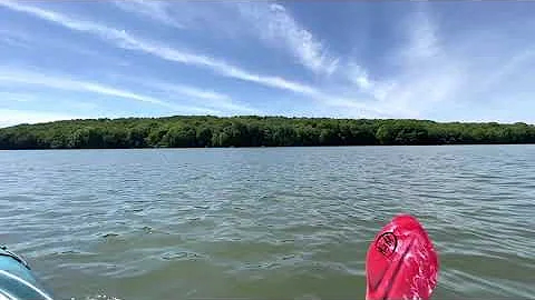 Kayak Lake Arthur Moraine State Park