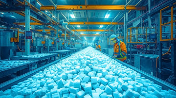 How Billions of Sugar Cubes Are Produced Daily