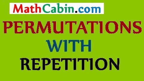 🖥Permutations with Repetition problem ! ! ! ! !