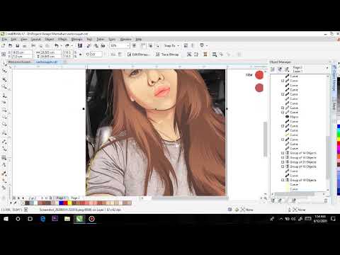tutorial membuat vector wajah dengan simple | part 3 - youtube