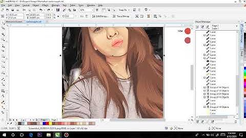 TUTORIAL membuat vector wajah dengan simple | Part 3