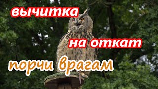 Вычитка на откат порчи врагам🎯