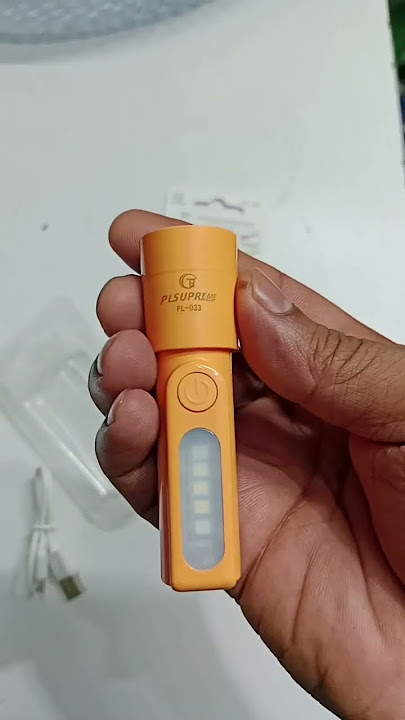 How to #PL-33 LED Lithium rechargeable torch #zoom light #said electronics #short video ❤️👎#