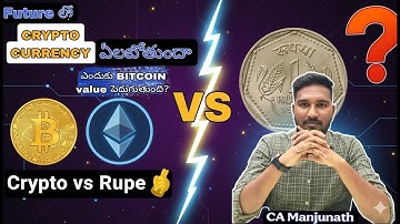 Complete Crypto Currency Explained in Telugu | Blockchain ? | Why Bitcoin is Rising? | Legal to Buy?