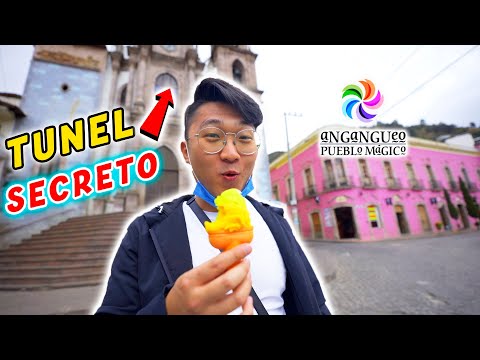 ¡¡CONOCIMOS ANGANGUEO, MICHOACÁN!! Nos llevan a túnel secreto