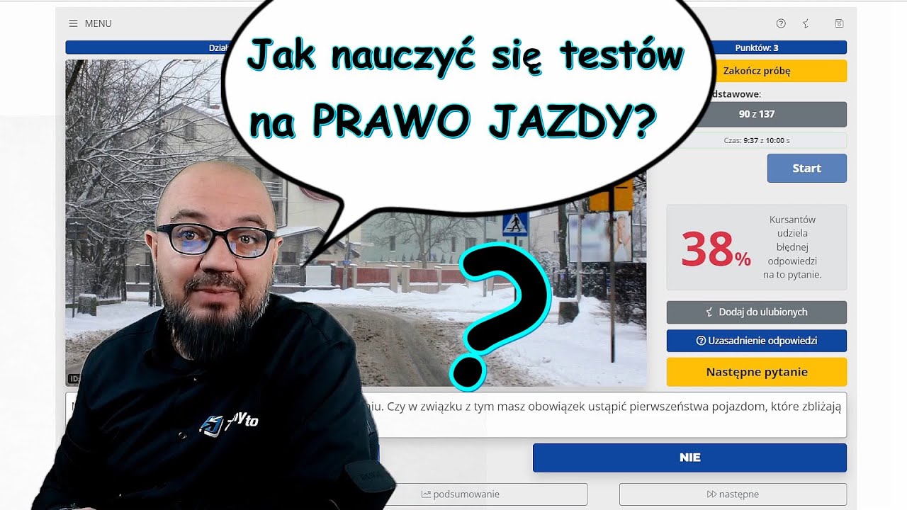 Jak skutecznie uczyć się testów na PRAWO JAZDY? Metoda dla Ciebie