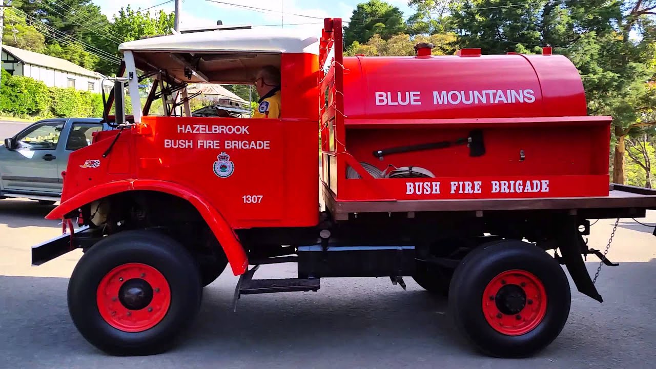 NSW Rural Fire Service Hazelbrook Rural Fire Brigade 1943 Blitz - YouTube