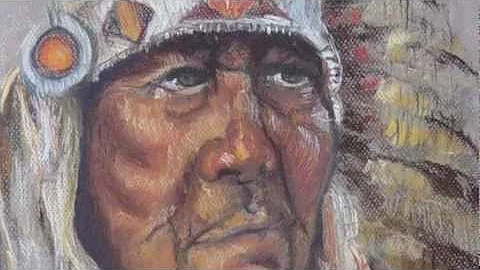 White Sage Art, Native American Indian Paintings b...