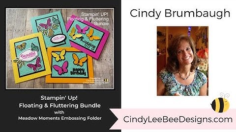 Stampin’ UP! Floating and Fluttering Bundle