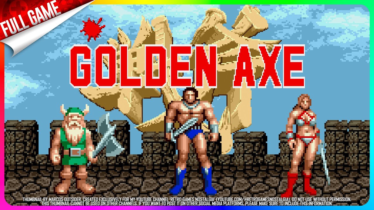 Golden Axe [Sega Classics Arcade Collection 5-in-1] (Sega CD - US