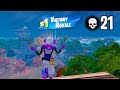 High Kill Solo Ranked Win Gameplay 🏆 Fortnite Season 4