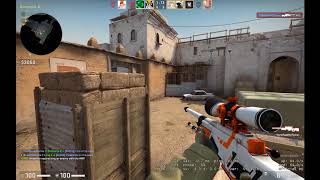 CSGO: AWP Ace in Dust II in DMG MM