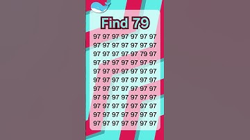 Check observation skill 174: only 7% people can find the number in 5 sec #shorts #spotthedifference