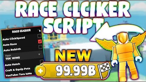 *NEW* Race Clicker Script (PASTEBIN 2025) (EVENT, AUTOFARM, AUTO REBIRTH, AUTO RACE, HATCH EGG)