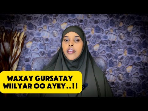 WAXAY GUURSATAY WIIL YAR OO AY AYEY UNOQONKARTO AMAKAAG Sawdamqaalib