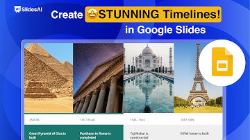 🤩🤩Create Stunning Timelines in Google Slides: Boost Your Presentations