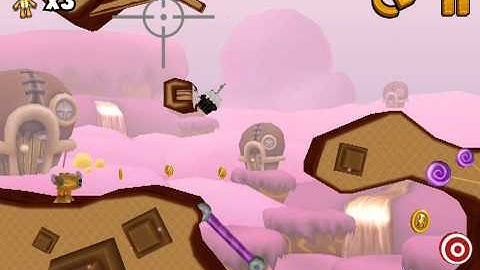 Ragdoll Blaster 3 Candy Mountain 3-3 Rope Candy 3 Stars Tutorial Walkthrough