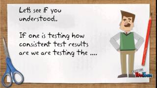 Validity versus Reliability