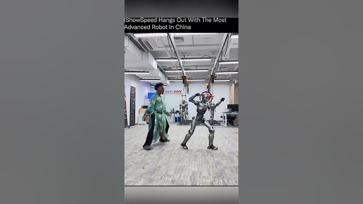 iShowSpeed Meets the Most Advanced AI Robot on Earth Things Got Crazy and he was left speechless
