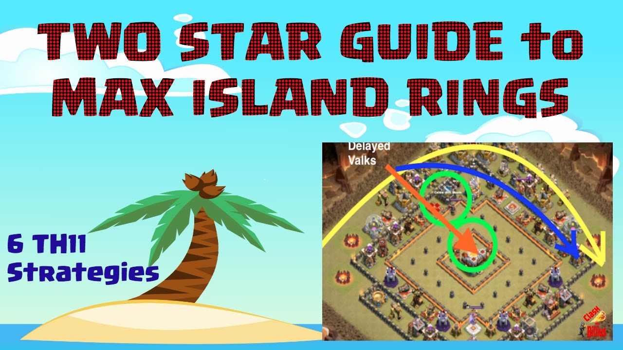 Clash of Clans | TH11 Two Star Guide to Max  Island Ring Bases