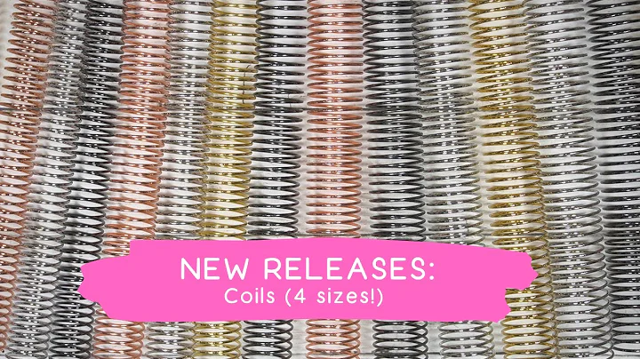 New Release! // Coils! in Multiple Sizes