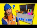 Explore the toy box with handyman hal  construction toys for kids