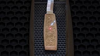 UV relief engraving on walnut!