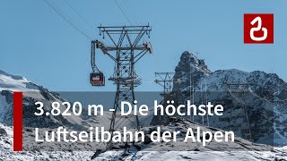 Seilbahn Matterhorn Glacier Paradise Zermatt | Trockener Steg - Klein Matterhorn | Von Roll screenshot 3