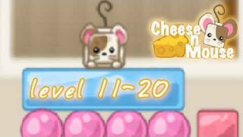 Cheese And Mouse Walkthrough Level 11-20 (Html5)