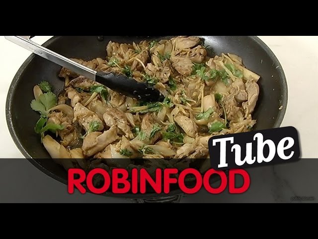 ROBINFOOD / Sopa de ajo al microondas + Pollo exótico - YouTube