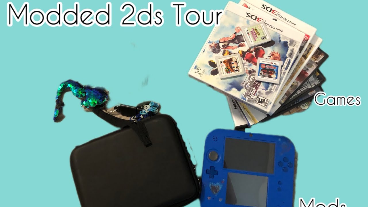 What’s on my Modded 2DS? (games, themes, mods) - YouTube
